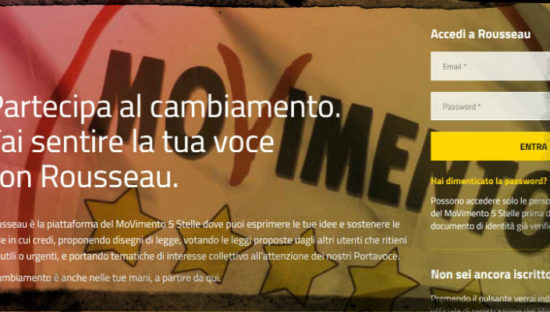 Piattaforma Rousseau multata con 50 mila euro dal Garante Privacy: il sistema di voto non è sicuro